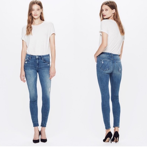 MOTHER Jeans Mother The Looker Skinny Jeans Graffiti Girl Poshmark